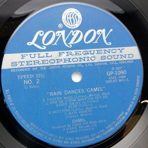 【国内盤】Camel(キャメル)「Rain Dances(雨のシルエット)」LP（12インチ）/London Records(GP 1090)/Rockの画像2