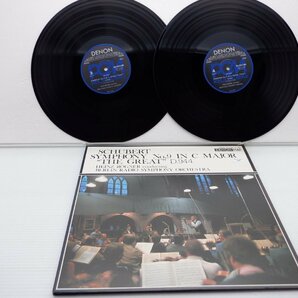 ベルリン放送交響楽団「シューベルト 交響曲第9番《グレート》」LP（12インチ）/Denon(OB-7350~51-ND)/クラシックの画像1