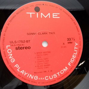 Sonny Clark Trio「Sonny Clark Trio」LP（12インチ）/Time Records(ULS-1752-BT)/Jazzの画像2