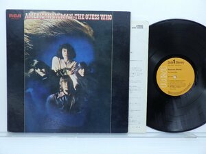 The Guess Who「American Woman」LP（12インチ）/RCA(SRA-5506)/洋楽ロック