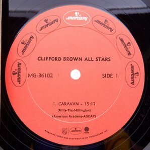 Clifford Brown All Stars「Clifford Brown All Stars」LP（12インチ）/EmArcy(MG 36102)/ジャズの画像2