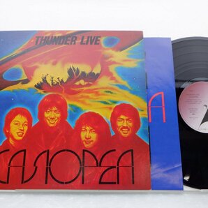 Casiopea「Thunder Live」LP（12インチ）/Alfa(ALR-6037)/ジャズの画像1