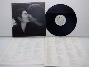 John Lennon ＆ Yoko Ono「Double Fantasy(ダブル・ファンタジー)」LP（12インチ）/Geffen Records(P-10948J)/ロック