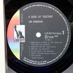 Jon Hendricks「A Good Git-Together」LP（12インチ）/Liberty(LLP-88166)/ジャズの画像2