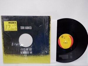 角松敏生「Can't You See」LP（12インチ）/Om(M13L-1002)/City Pop