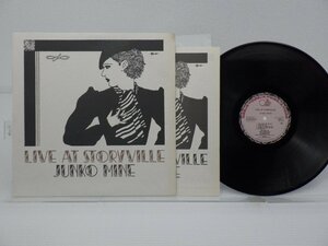 Junko Mine「Live At Storyville」LP（12インチ）/All Art(K18P-9415)/ジャズ