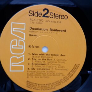 Sweet「Desolation Boulevard」LP（12インチ）/RCA(RCA-6262)/洋楽ロックの画像2