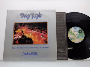 Deep Purple(ディープ・パープル)「Made In Europe」LP（12インチ）/Warner Bros. Records(P-10262W)/Rock