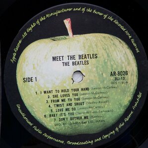 The Beatles(ビートルズ)「Meet The Beatles!(ミート・ザ・ビートルズ)」LP（12インチ）/Apple Records(AR-8026)/ロックの画像2