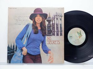 Carly Simon「No Secrets」LP（12インチ）/Elektra(SWG-7603)/洋楽ロック