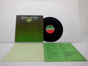 Yes(イエス)「Close To The Edge(危機)」LP（12インチ）/Atlantic Records(P-8274A)/ロック