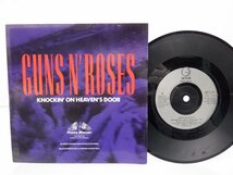 Guns N' Roses「Knockin' On Heaven's Door」EP（7インチ）/Geffen Records(GFS 21)/洋楽ロック_画像1