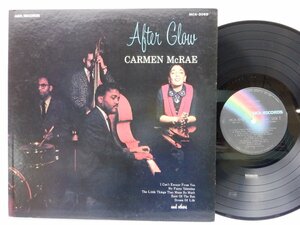 Carmen McRae「After Glow」LP（12インチ）/MCA Records(MCA-3085)/Jazz