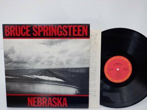 Bruce Springsteen「Nebraska」LP（12インチ）/CBS/Sony(25AP 2440)/洋楽ロック