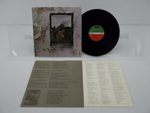 Led Zeppelin「Led Zeppelin IV(レッド・ツェッペリンIV)」LP（12インチ）/Atlantic Records(P-10125A)