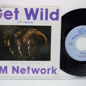 TM Network(ティーエム・ネットワーク)「Get Wild(ゲット・ワイルド)」EP（7インチ）/EPIC/SONY(07・5H-347)/アニメソングの画像1