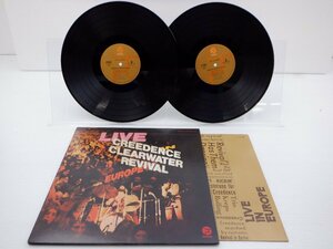 Creedence Clearwater Revival(クリーデンス・クリアウォーター・リバイバル)「Live In Europe」LP/Fantasy(LFP-93115B)/洋楽ロック