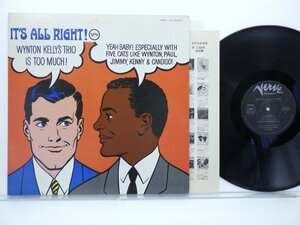 Wynton Kelly Trio「It's All Right!」LP（12インチ）/Verve Records(20MJ 0047)/ジャズ
