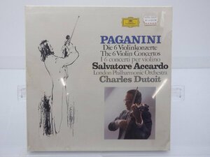 Niccolo Paganini「The 6 Violin Concertos」LP（12インチ）/Deutsche Grammophon(2740 121)/クラシック