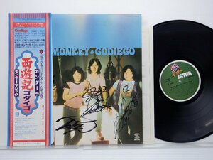 【サイン入り】Godiego「Magic Monkey」LP（12インチ）/Satril(YX-5004-AX)/Pop