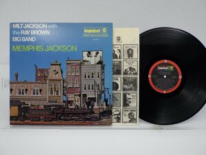 Milt Jackson With The Ray Brown Big Band「Memphis Jackson」LP（12インチ）/Impulse!(AS-9193)/ジャズ