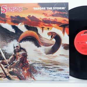 Samson(サムソン)「Before The Storm(魔界の嵐)」LP（12インチ）/Polydor(28MM 0233)/ロックの画像1