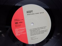 Accept(アクセプト)「Restless And Wild(レストレス＆ワイルド)」LP（12インチ）/SMS Records(SP25-5049)/ロック_画像2
