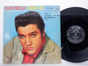 【ペラジャケ】Elvis Presley(エルヴィス・プレスリー)「Loving You」LP（12インチ）/Victor(RA 5109)/Rock