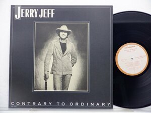 Jerry Jeff「Contrary To Ordinary」LP（12インチ）/MCA Records(VIM-6161)/洋楽ロック