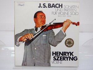 Gidon Kremer「BACH 3 Sonate e3 Partite per violino solo」LP（12インチ）/Philips Records(BWV1001-1006)/クラシック