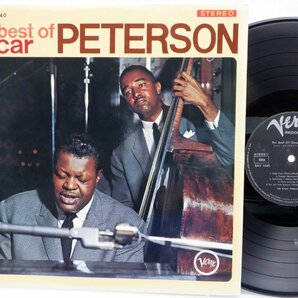 Oscar Peterson「The Best Of Oscar Peterson」LP（12インチ）/Verve Records(SMV-1040)/ジャズの画像1