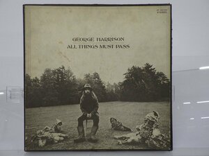 【赤盤】George Harrison「All Things Must Pass(オール・シングス・マスト・パス)」LP（12インチ）/Apple Records(AP-9016C)