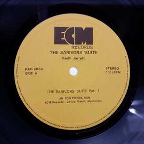 【帯付】Keith Jarrett(キース・ジャレット)「The Survivors' Suite」LP（12インチ）/ECM Records(PAP-9084)/ジャズの画像2