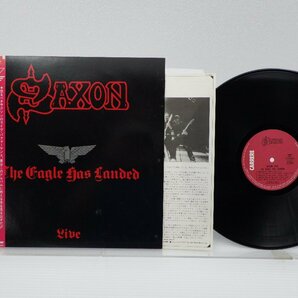 Saxon(サクソン)「The Eagle Has Landed (Live)」LP（12インチ）/Carrere(P-11227)/Rockの画像1