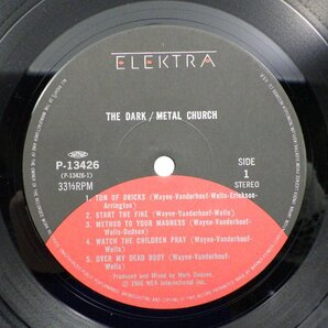 Metal Church(メタル・チャーチ)「The Dark(ザ・ダーク)」LP（12インチ）/Elektra(P-13426)/ロックの画像2