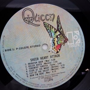 Queen(クイーン)「Sheer Heart Attack(シアー・ハート・アタック)」LP（12インチ）/Elektra(P-10137E)/ロックの画像2