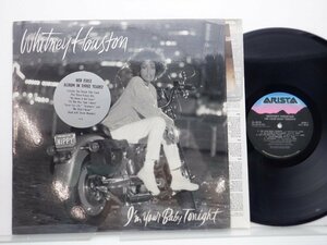 Whitney Houston「I'm Your Baby Tonight」LP（12インチ）/Arista(AL-8616)/ファンクソウル