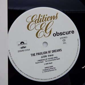 Harold Budd(ハロルド・バッド)「The Pavilion Of Dreams(夢のパヴィリオン)」LP（12インチ）/Polydor(25MM 0154)/ニューエイジの画像2