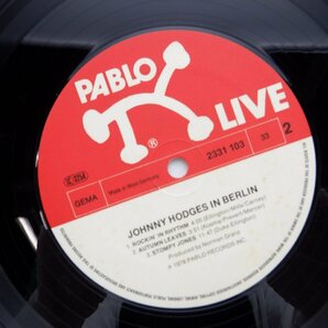 Johnny Hodges「At The Sportpalast Berlin」LP（12インチ）/Pablo Records(2620 102)/ジャズの画像2