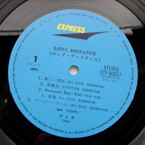 Tinna「Long Distance」LP（12インチ）/Express(ETP-80057)/ファンクソウルの画像2