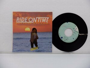 山下達郎「Ride On Time(ライド・オン・タイム)」EP（7インチ）/Air Records(AIR-503)/ポップス