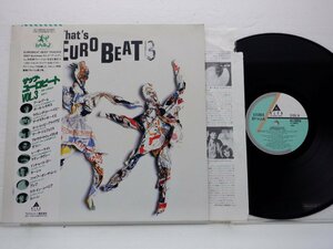 Various「That's Eurobeat Vol. 3」LP（12インチ）/Alfa International(ALI-28058)/サントラ