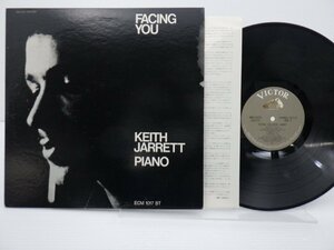 Keith Jarrett(キース・ジャレット)「Facing You」LP（12インチ）/ECM Records(ECM 1017 ST)/ジャズ