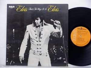 Elvis Presley「Elvis - That's The Way It Is」LP（12インチ）/RCA(SX-61)/Rock