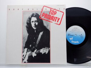 Rory Gallagher「Top Priority」LP（12インチ）/Chrysalis(WWS-81261)/洋楽ロック