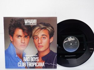 Wham!「Bad Boys / Club Tropicana」LP（12インチ）/Epic(12・3P-512)/Electronic