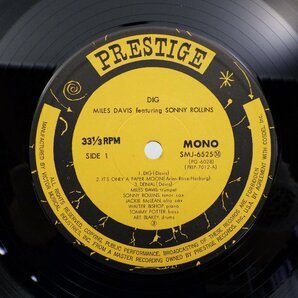 Miles Davis(マイルス・デイヴィス)「Dig」LP（12インチ）/Prestige(SMJ-6525-M)/Jazzの画像2