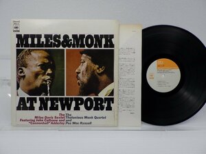 The Miles Davis Sextet「Miles & Monk At Newport」LP（12インチ）/CBS/Sony(SOPZ 10)/Jazz