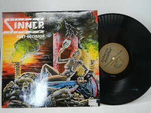 Sinner「Fast Decision」LP(ST 33)/洋楽ロック