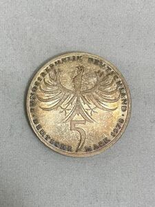 【 ドイツ 5マルク硬貨 銀貨 1978年 】